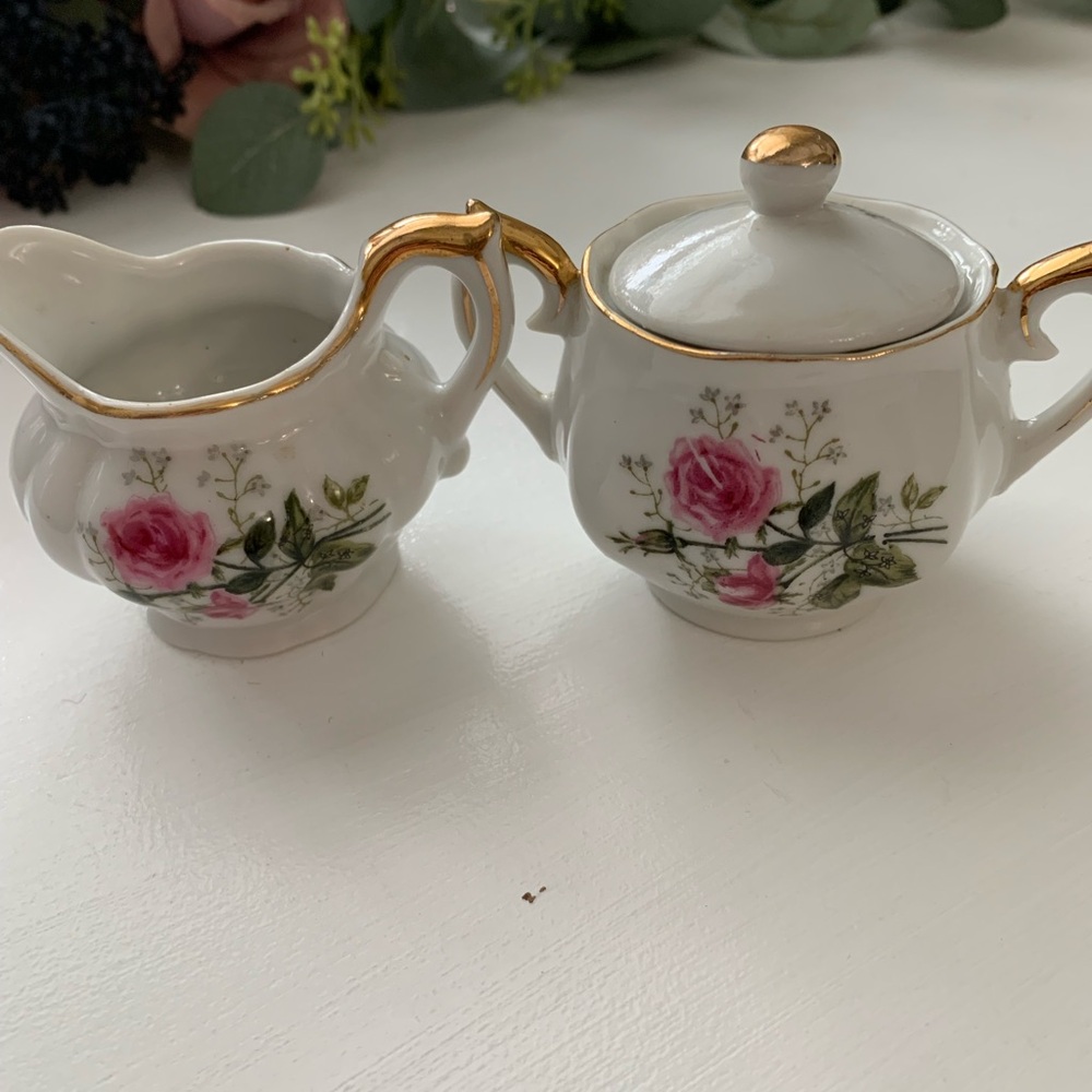 Vintage Lefton China Set
